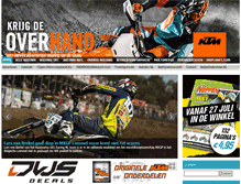 Tablet Screenshot of motocrossplanet.nl